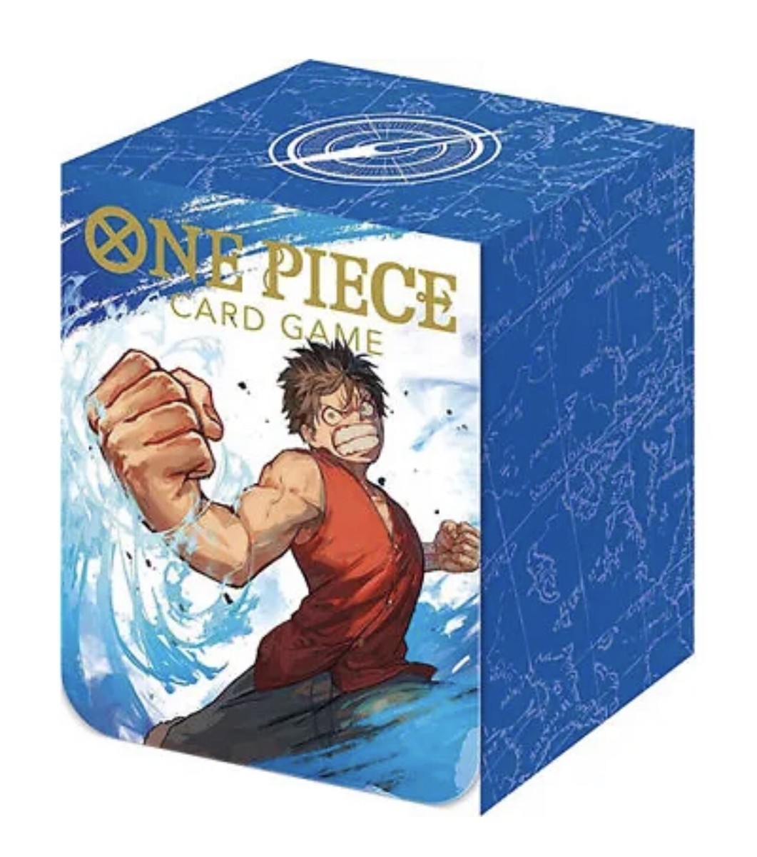 deck box card case one piece monkey d luffy sealed porta carte