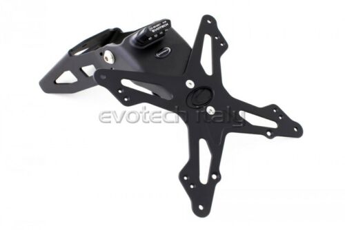 EVOTECH PORTATARGA REGOLABILE RECLINABILE KAWASAKI ZX10R / NINJA SE 2016-2022 - Foto 3 di 3