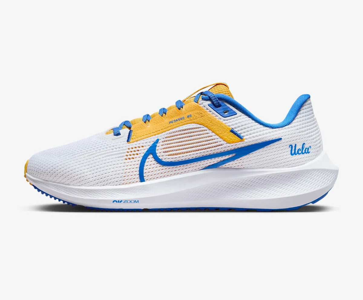 Nike Air Zoom Pegasus 40 UCLA Bruins‎ Road Running Shoes DZ5988-100 Mens Size 13 Nike Air Zoom Pegasus 40 UCLA Bruins Men main image 2