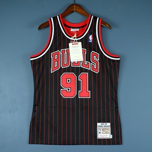 mitchell and ness rodman jersey
