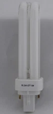 2 pcs PLC 13W 2-pin G24d-1 Quad Tube CFL 4100K Daylight Compact Fluorescent Bulb
