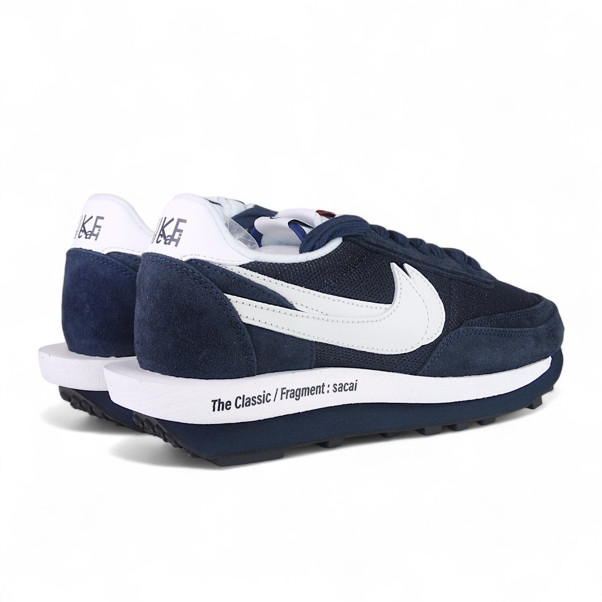 fragment design x sacai x nike ldwaffle navy black