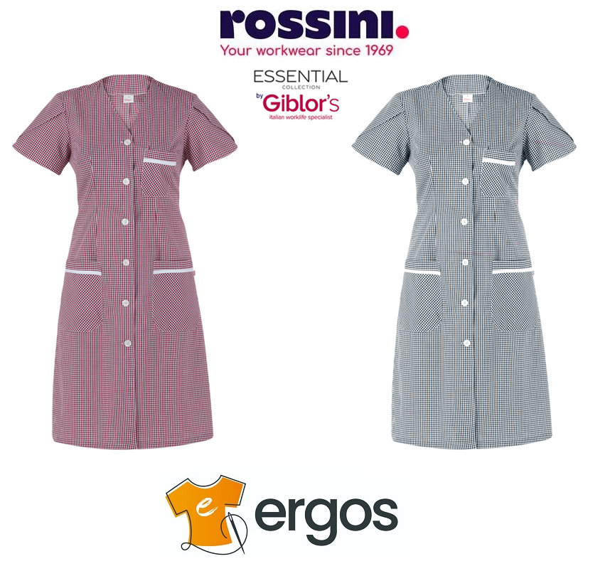 GIBLOR'S Camice VIOLA Donna Pulizie Albergo Servizio Domestica