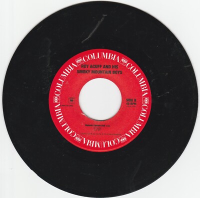 Roy Acuff - Wabash Cannonball / The Great Speckled Bird - 7'' single VGC