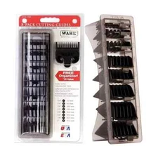 Wahl 8 Pack Cutting Guides with Organizer - Black #3170-500