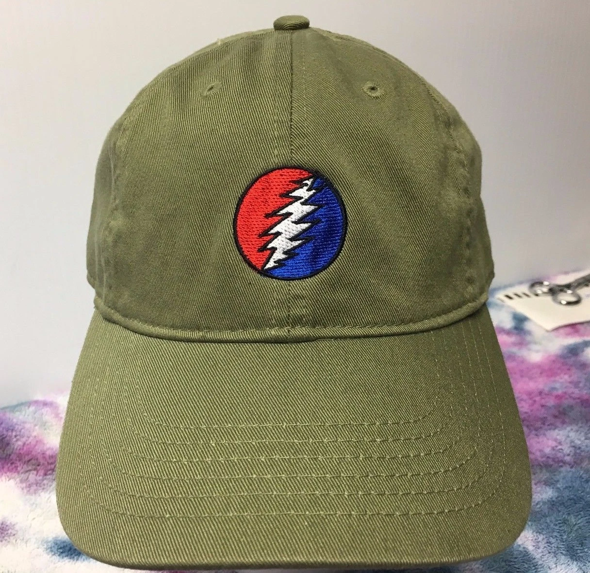 Grateful Dead Steal Your Face 'Bolt' Low Profile Organic Cotton Ball Cap