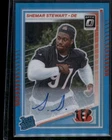 2025 Donruss Optic Shemar Stewart Neon Blue (RAW)
