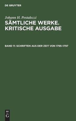 Schriften Aus Der Zeit Von 1795-1797 (Hardback)