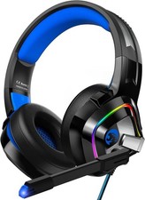 Audifonos Gaming Cascos Gamer Auriculares Gam...