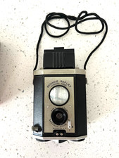 Kodak Brownie Reflex Synchro Model camera w/box - untested