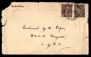 Mayfairstamps Australia dual Sydney air mail Cover cca_26471