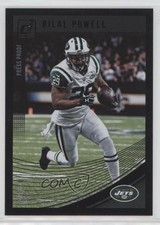 2018 Panini Donruss Press Proof Black /10 Bilal Powell #214 0c6