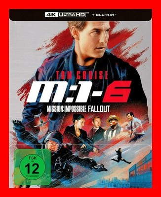 Mission Impossible 6 - M:I-6 *4K Ultra-HD +Blu-Ray* FALLOUT Deutsches Steelbook