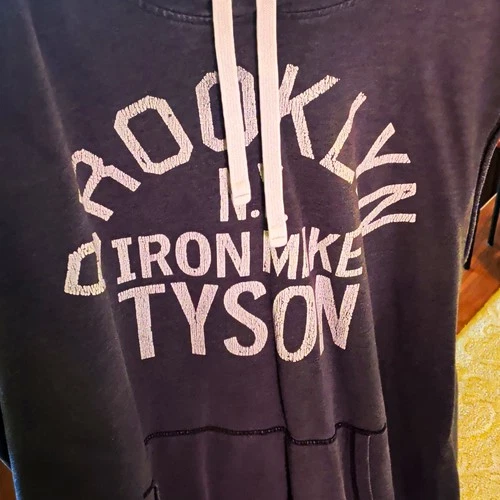 Under Armour Roots of Fight Iron Mike Tyson Men’s Gray Pullover Hoodie 3XL - product listing photo