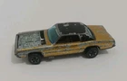 Hot Wheels Custom T-Bird Redline Gold 1967 Mattel Brown Interior USA
