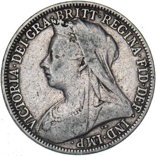 Photo of a 1900 Victoria Florin from an eBay listing that sold on Jun 5, 2026