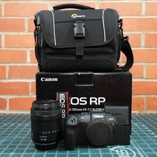 Canon EOS RP 26.2MP Mirrorless Camera with 24-105 F4-7.1 STM Kit Lens  Bag 