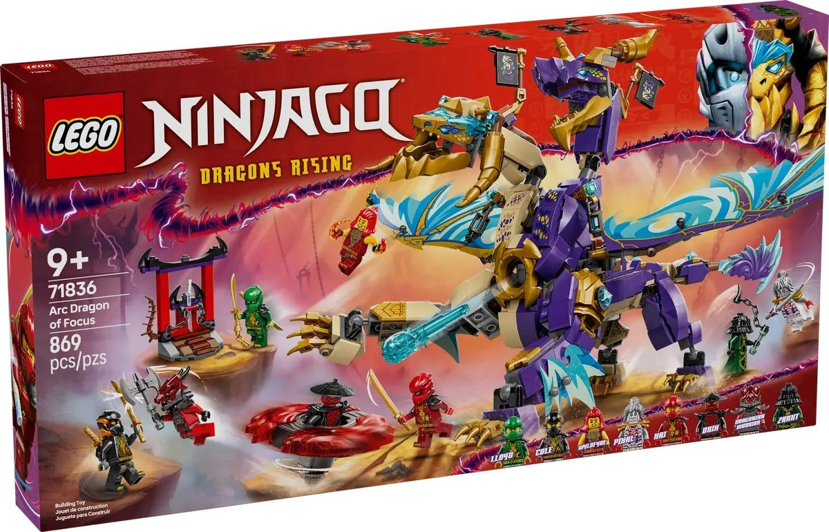 5702017815701 LEGO NINJAGO 71836 Arc Dragon of Focus Lego