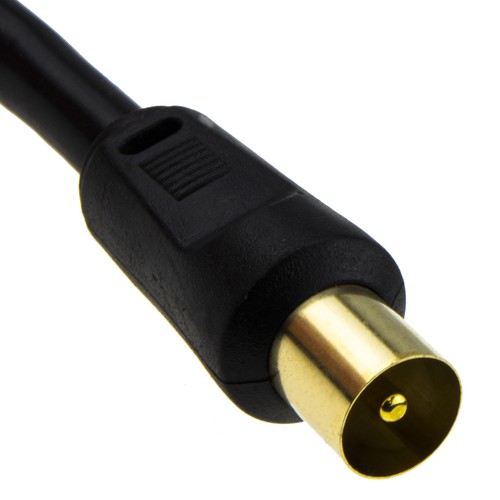 Câble D'Antenne TV Coaxial RG6 RF Male À Male 0,5m/1m/2m/3m/5m/10m - Afbeelding 11 van 28