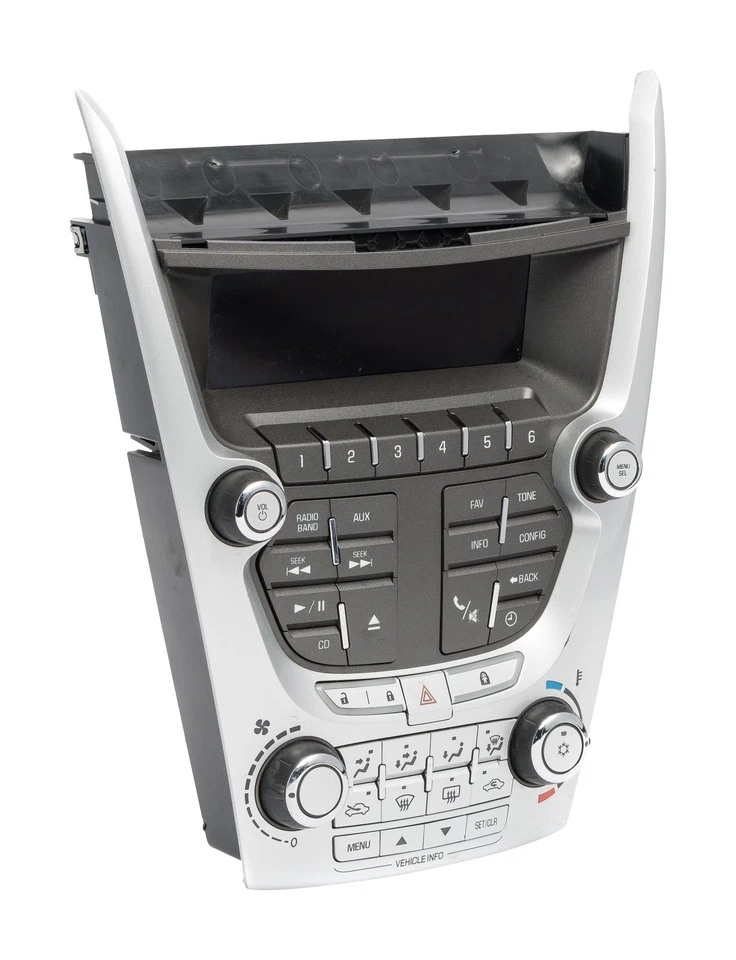 2010-2011 Chevrolet Equinox AMFM Radio Audio Climate Controls w Display 20920042 Foto 3 de 4