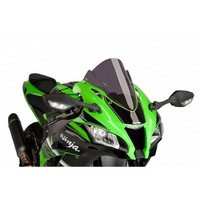 Puig Z-RACING Windschutzscheibe Fur Kawasaki ZX-10RR Ninja Performance 17-18 Dar
