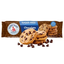 Sugar Free Chocolate Chip Cookies 8 Oz Pack of 2 Voortman Bakery Real Ingredi...