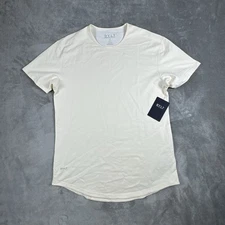 BYLT Shirt Mens L Drop Cut Lux LS Performance Athleisure Training Gym