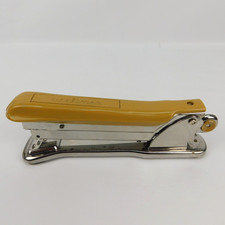 Vintage ACELINER Stapler Model 502 Tan - Made In USA, Ace Fastener Co.