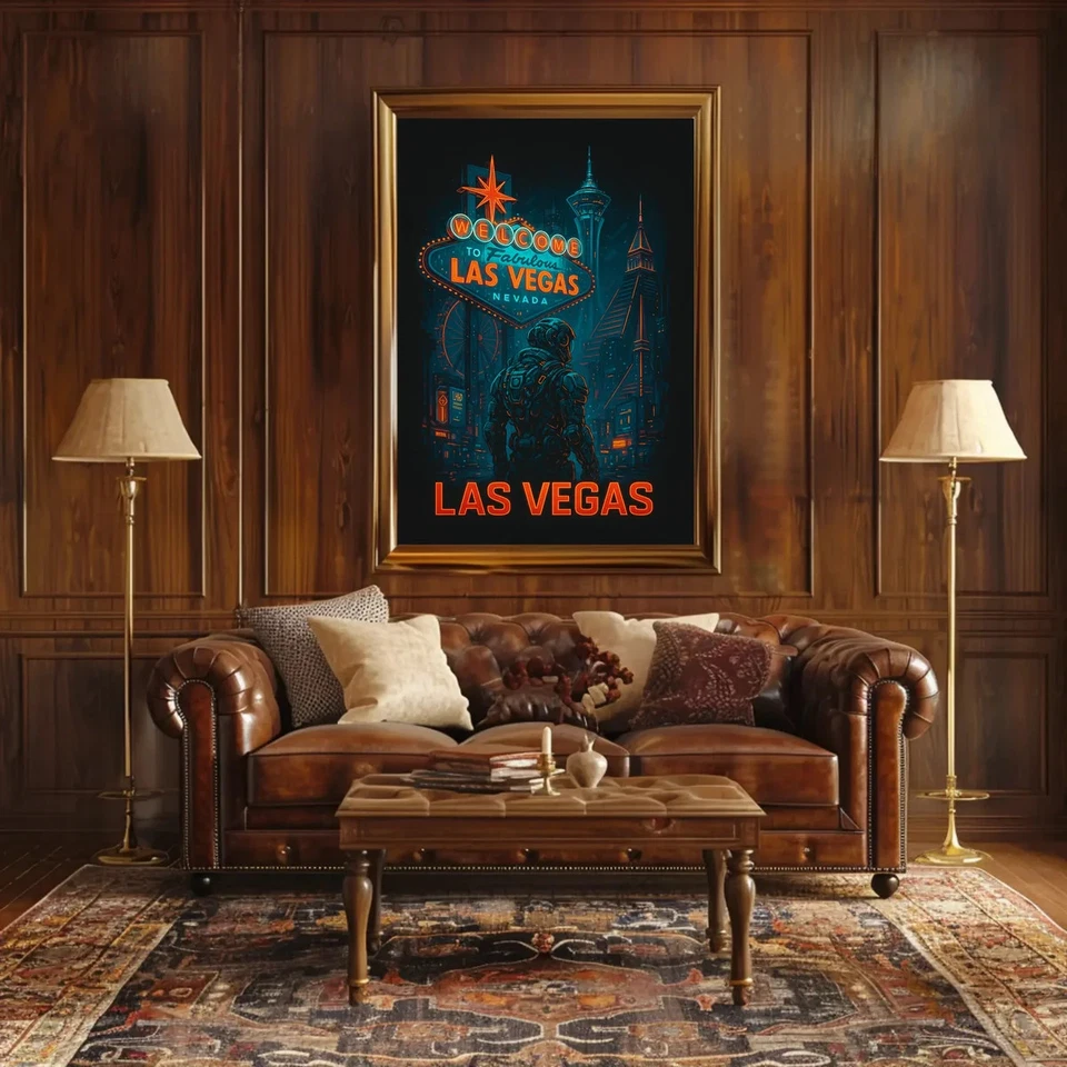Póster Welcome to Futuristic Las Vegas Foto 4 de 4
