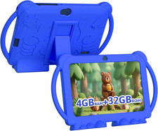 Kids Tablet 7 Inch Android 12, 4GB RAM 32GB ROM, 512GB Expandsion, with Parental