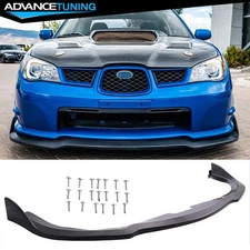Fits 06-07 Subaru Impreza WRX STI S204 CS2 Style Front Bumper Lip Spoiler- PP