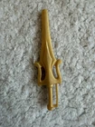 HE-MAN MOTU PRINCE ADAM Vintage Figure Tan SWORD WEAPON Accessory