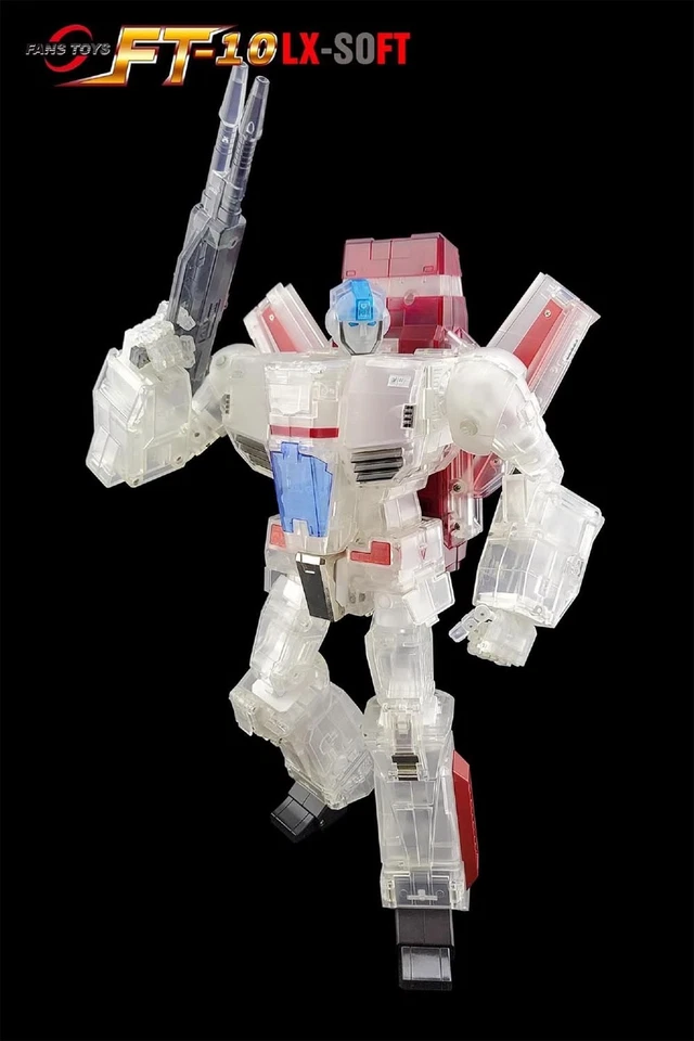 Fanstoys Skyfire FT-10 Lx-Soft Phoenix MP Jetfire Transparent Limited Edition - Image 2 of 4
