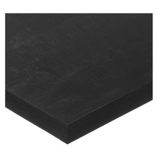 GRAINGER APPROVED Neoprene Sheet,80A,12"x12"x0.125",Black 60DC16