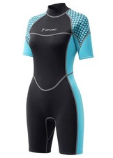 3mm Full Wetsuit for Men Neoprene Dive Skin Back Zip Scuba Diving Suit