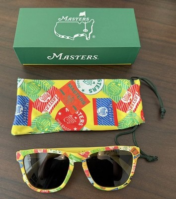 Goodr Masters OG The Badges Yellow Polarized Sunglasses Masters Tournament