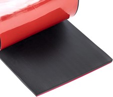 Adhesive Rubber Strips Neoprene Sheet 1/16 Thick x 4 Wide x 10 Ft Padding