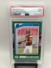 2024 Panini Donruss Jayden Daniels Rated Rookie Press Proof Green RC #389 PSA 9