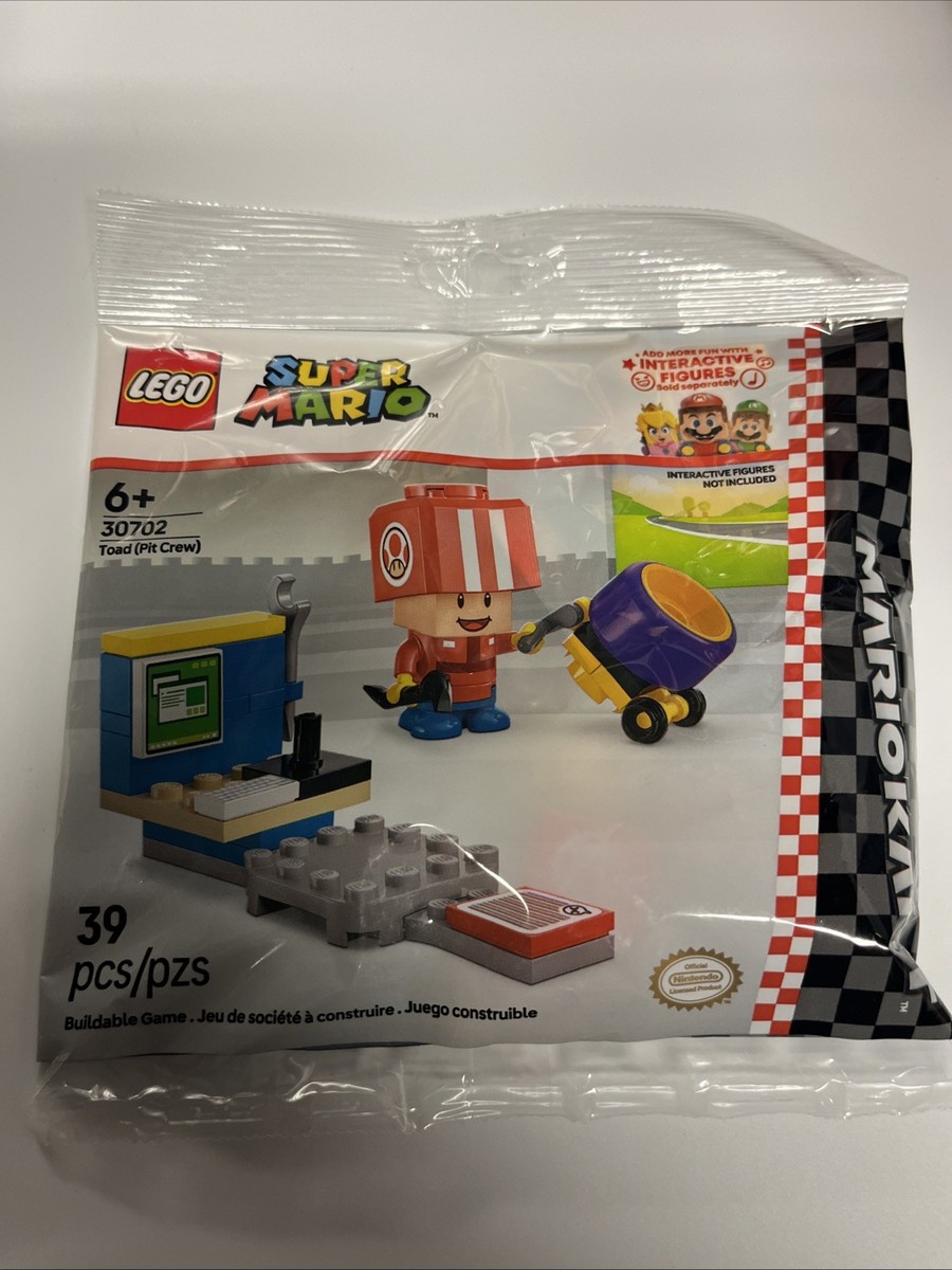 とりよりさん LEGO Super Mario: Mario Kart-Toad (Pit Crew) (30702) 673419406963