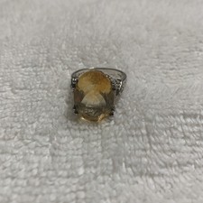 Citrine 925 Silver Ring