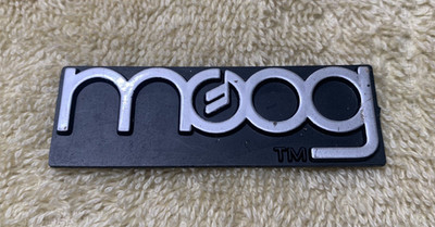 Moog Synthesizers Logo Badge OEM! Original Emblem