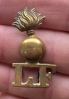 Lancashire Fusiliers Military Shoulder Title Badge - WW2 Era