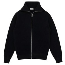 Dior Cashmere Zip-Up Cardigan