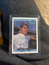 Excellent: Vintage 1992 Donruss Hector Fajardo Texas Rangers Rookie Card. rookie card picture