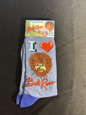 NEW THE JOY OF PAINTING BOB ROSS ONE SIZE SOCKS CHOOSE 1 or ALL 1 SHIP