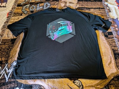 Destiny 2 Titan Helmet Mens Black Graphic T-Shirt L