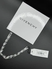 Givenchy Silver Flex Eye Crystal Bracelet
