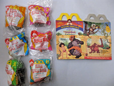 1997 McDONALDS HAPPY MEAL Toys JUNGLE BOOK Complete Sealed Set of 6 PLUS BOX