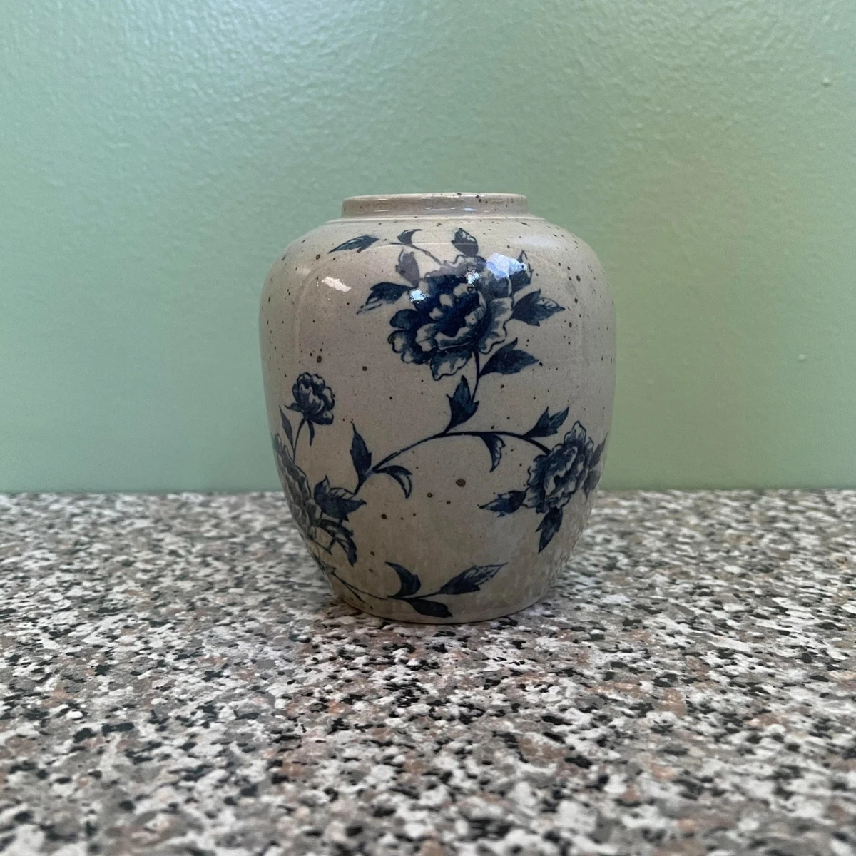 蓝色陶瓷收藏壶| eBay