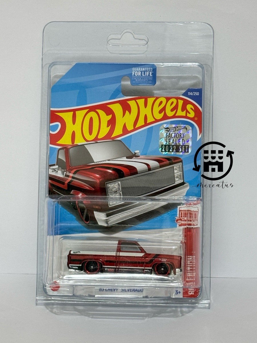 Hot Wheels 83 Chevy Silverado Red Edition Factory Sealed | eBay